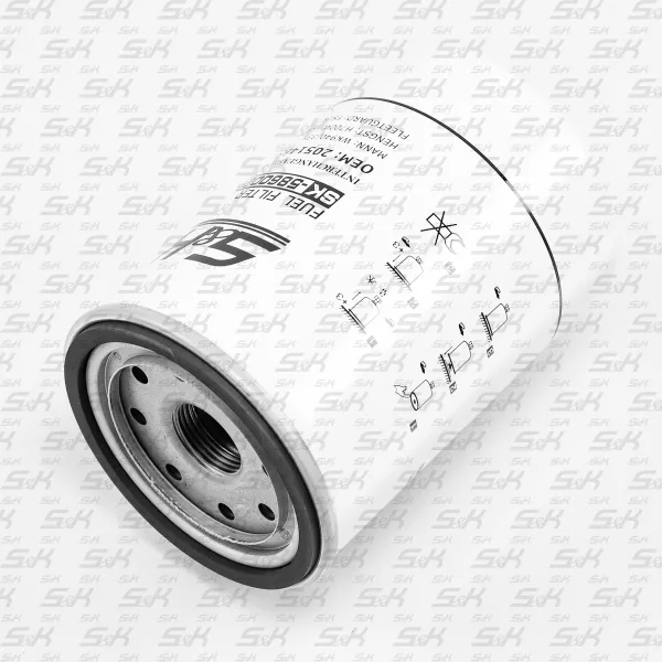 Фильтр топливный S&K GMBH SK-5860029-01, высота 140 мм, диаметр 93 мм