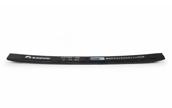 Лист рессоры 8-й HOWO / SITRAK EXOVO 02786-8E L=850 мм трапециевидный OEM WG9931525011+008
